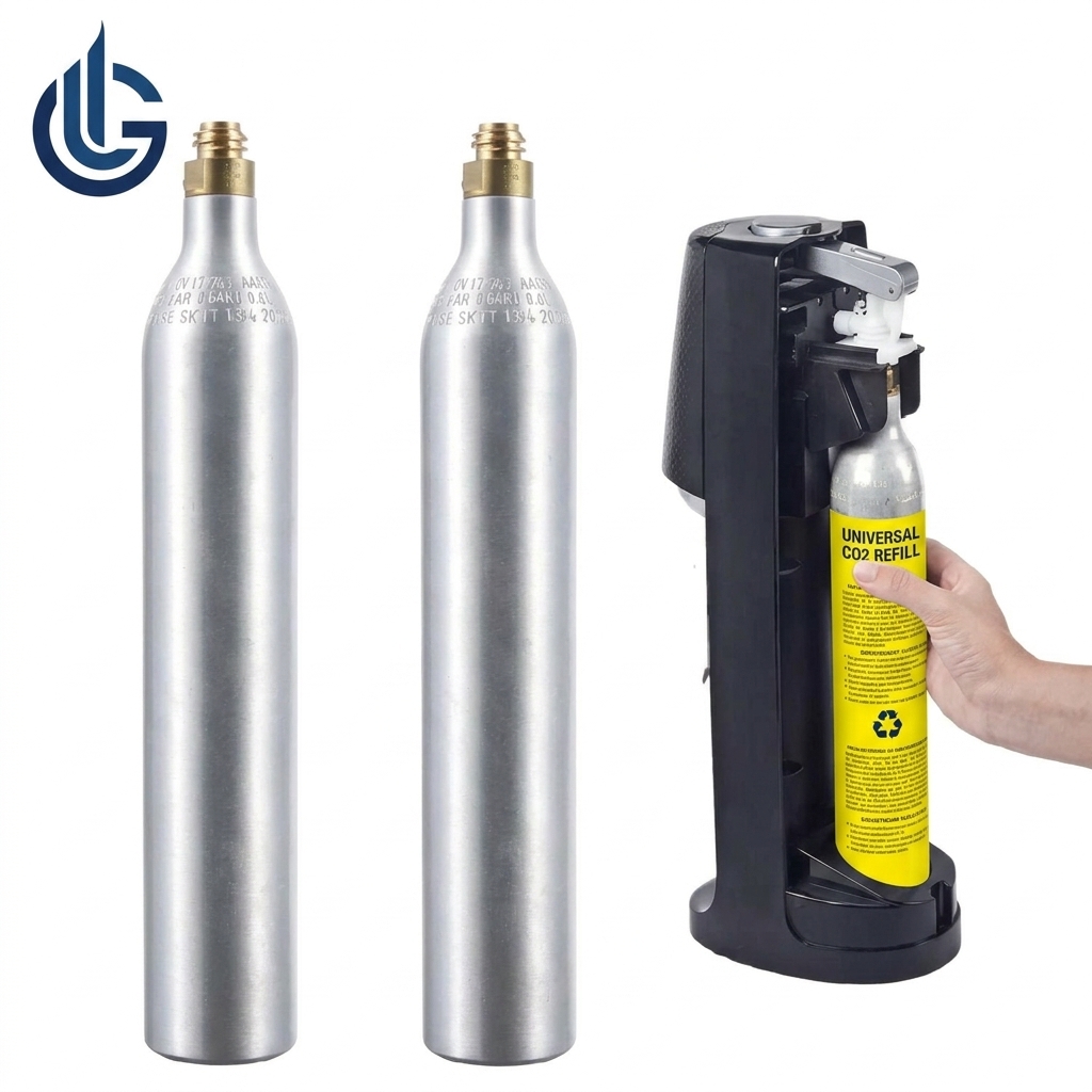 Premium 0.6L Aluminum CO2 Cyli